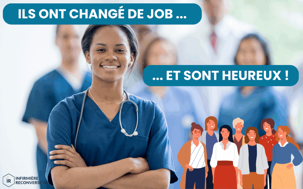 photo d'infirmières qui ont changé de métier