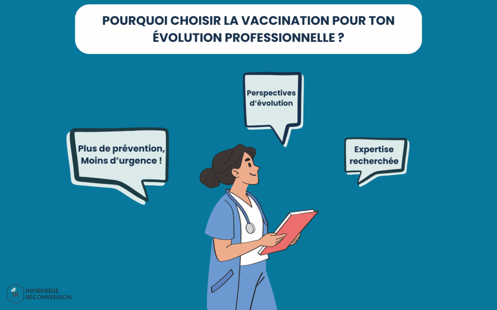 infirmière qui réfléchit à la possibilité de devenir infirmière en vaccination