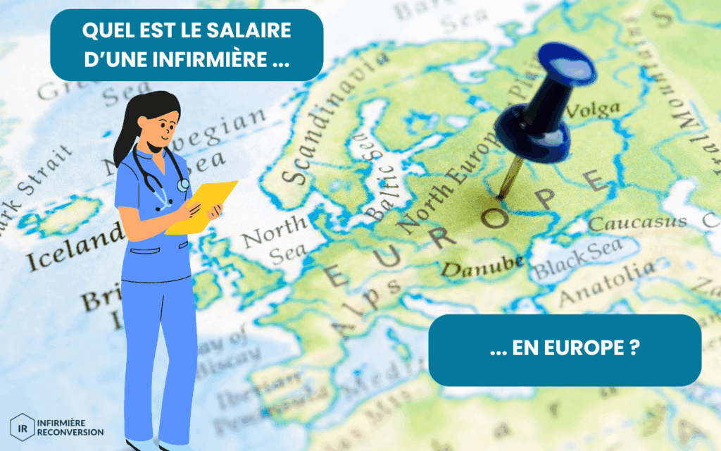 salaire infirmière en Europe
