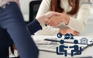 infirmière en train de négocier son salaire et les conditions de travail