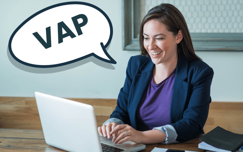 infirmière en train de travailler VAP