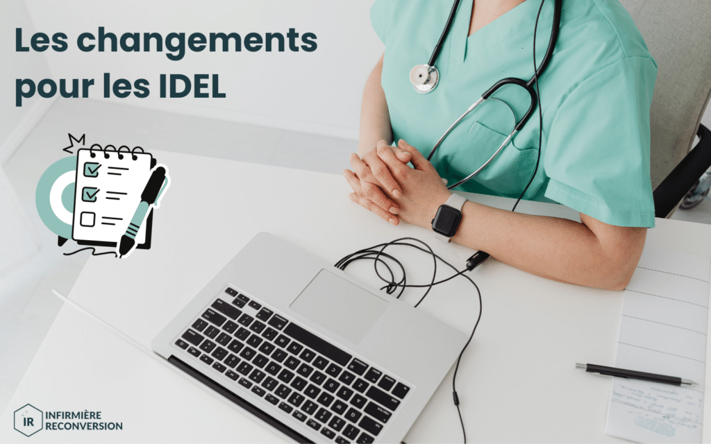 infirmière libérale (IDEL) au travail