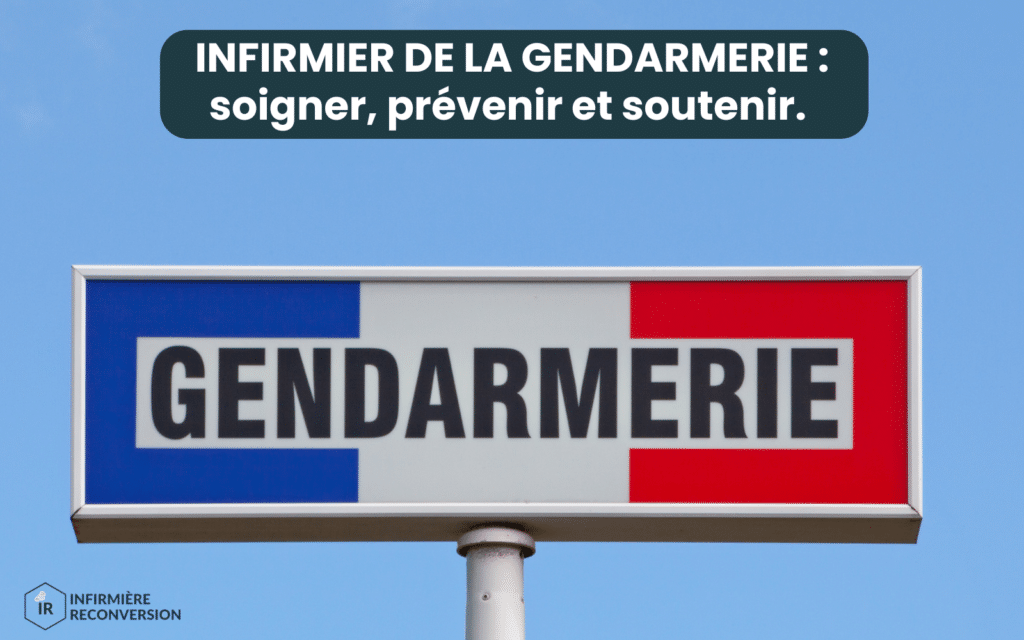 liste des catégories de missions de l'infirmier en gendarmerie