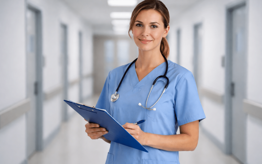 infirmière en criminologie au travail