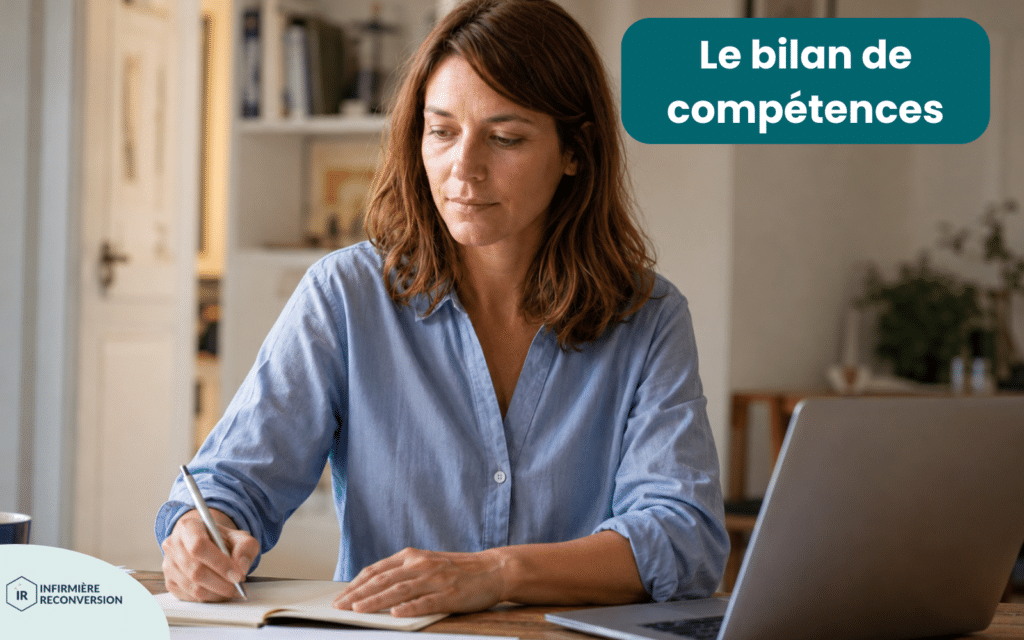 infirmière scolaire faisant un bilan de compétences