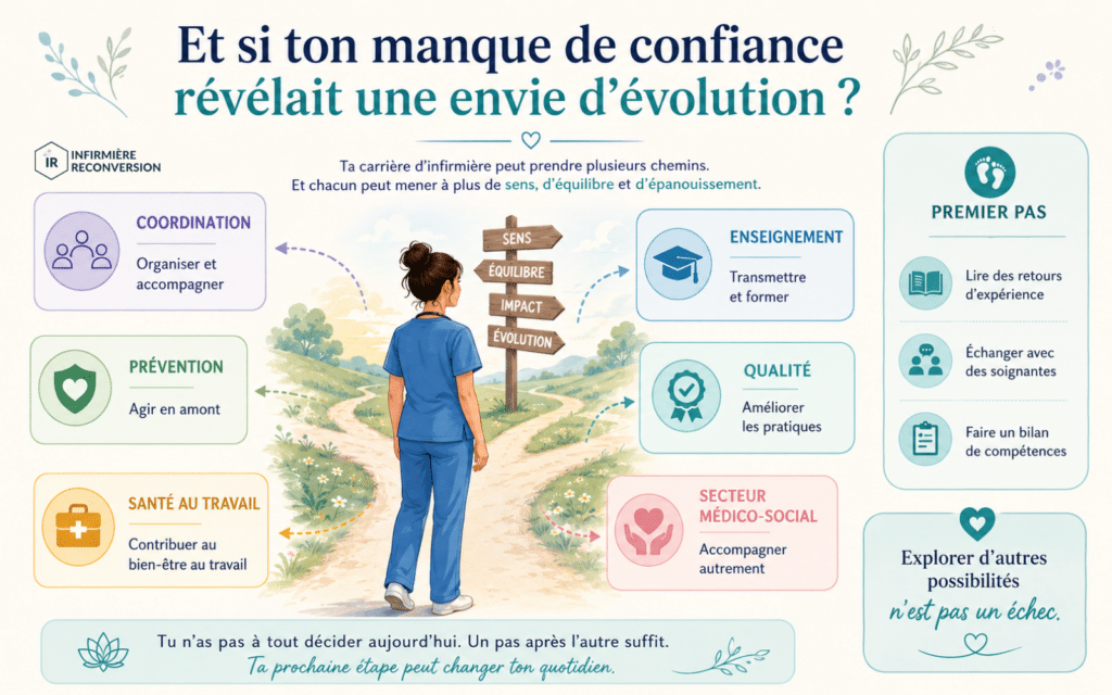 envie évolution infirmière