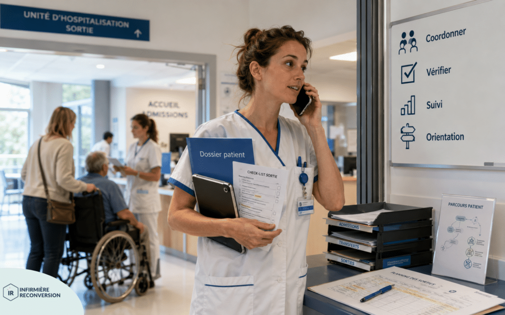 missions de l'infirmière administrative