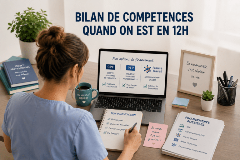 BILAN DE COMPETENCES QUAND ON EST EN 12H