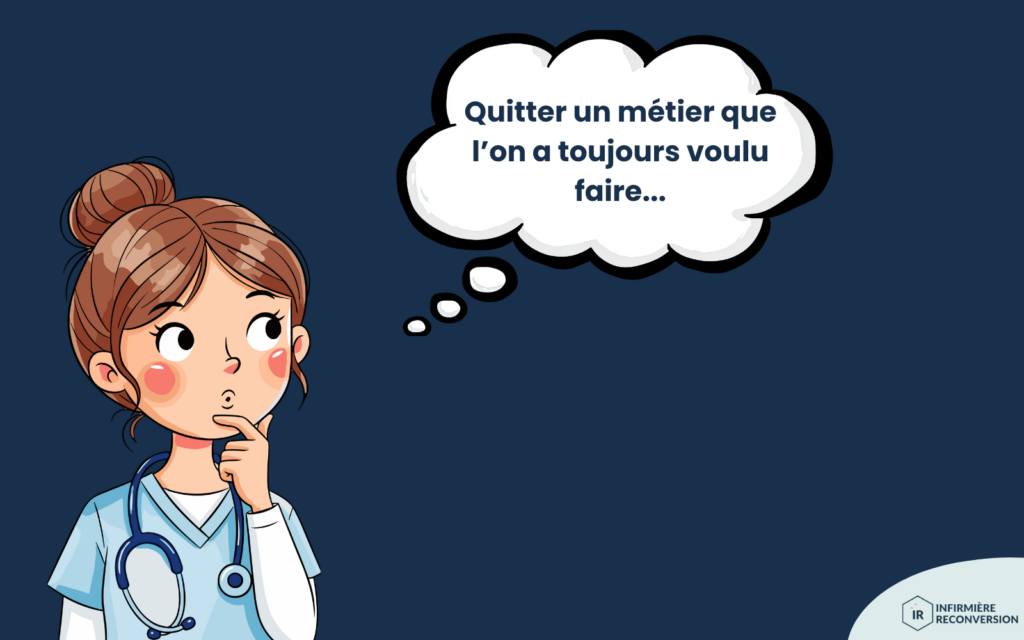 infirmière qui se questionne sur sa reconversion